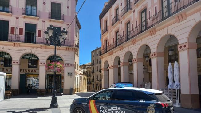Agentes de la Policía Nacional han detenido en Huesca a los dos individuos.