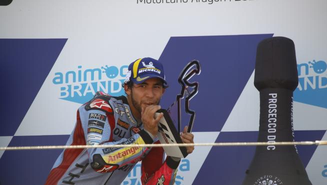 El italiano Enea "La Bestia" Bastianini (Ducati Desmosedici GO21) se adjudicó el triunfo en el Gran Premio Motorland Aragón.