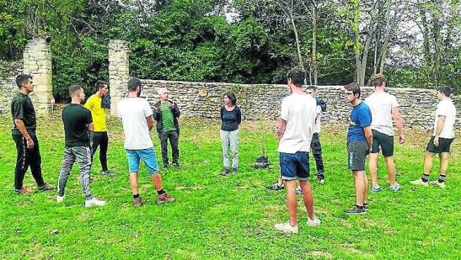 CDAN y CPIFP Montearagón investigan en Tarbes sobre arte, naturaleza y paisaje.