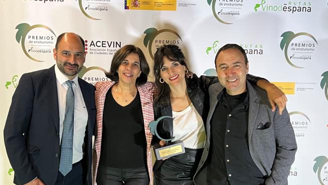 La Ruta del Vino Somontano está entre los galardonados durante la gala de los Premios de Enoturismo.