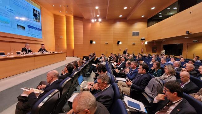 Reunión del Consejo Nacional del Agua celebrada ayer en Madrid.