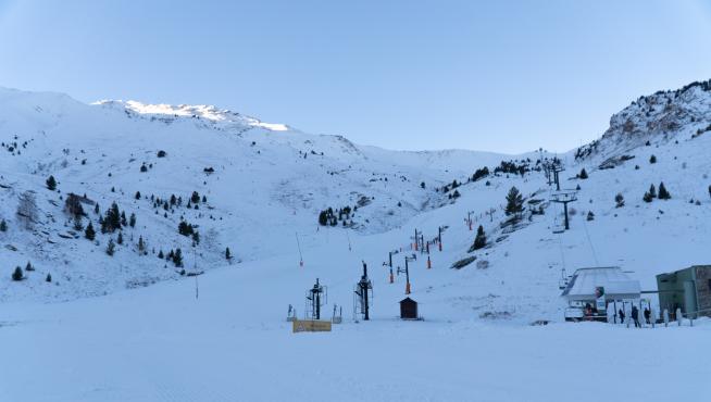 La estación de Cerler abrirá el 6 de diciembre con 12 km esquiables.