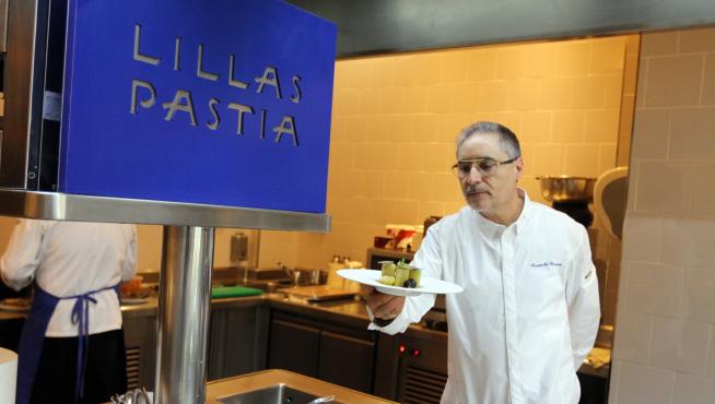 Carmelo Bosque, chef del Lillas, en una acción formativa.
