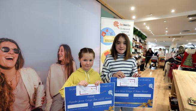 Alejandra Larrosa y Lucía Garcés fueron las ganadoras del concurso creado por Carinsertas.