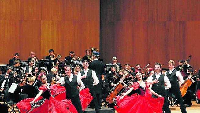 El Gran Concierto de Año Nuevo irá acompañado por la danza del Strauss Festival Ballet Ensemble.