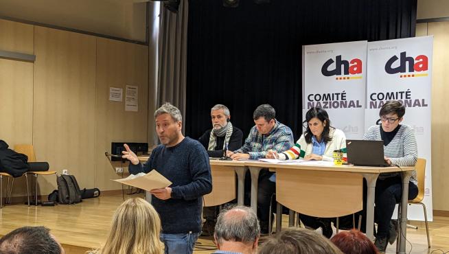 El presidente de CHA, Joaquín Palacín, ha recordado que los objetivos de su partido son “ofrecer a la ciudadanía políticas de cercanía.