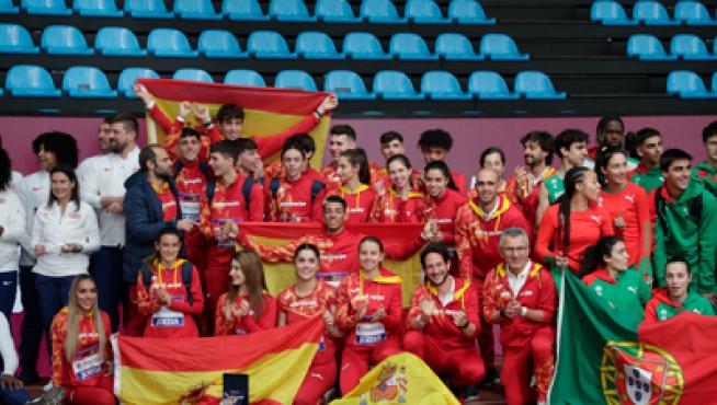Selección española, que ha sido tercera en el European DNA.