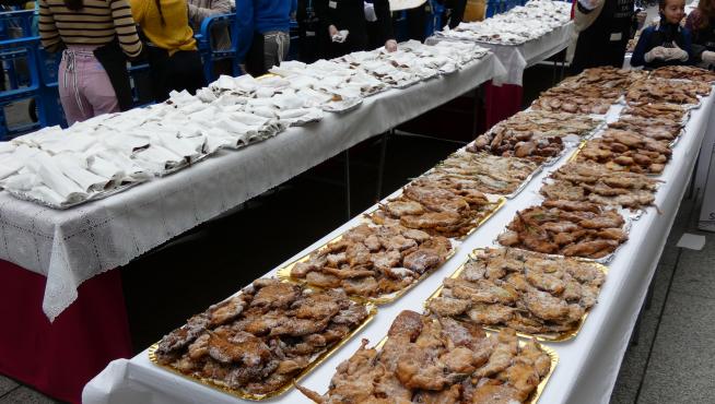 Este domingo se partirá con la base de 226.000 crespillos hechos en 27 años.