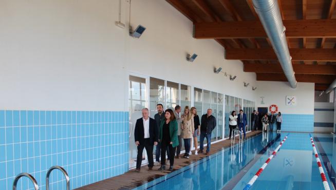 Visita del presidente de la DPH, Miguel Gracia, a las instalaciones.