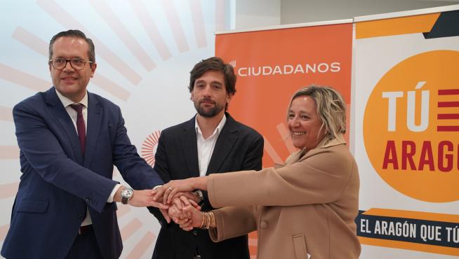 Natalia Lascorz encabeza la lista de Ciudadanos Tu Aragón al Ayuntamiento de Huesca.