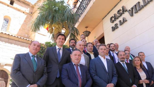El presidente del Gobierno de Aragón, Javier Lambán, participa en la jornada organizada con los agentes sociales y asociaciones empresariales de Andorra.