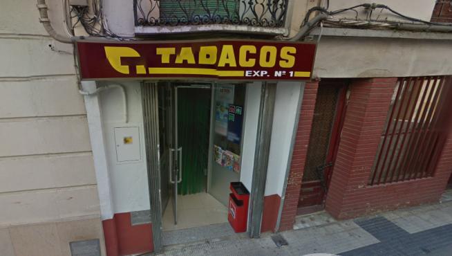 El número ha sido vendido por el estanco de la calle Eduardo Dato de Sariñena.