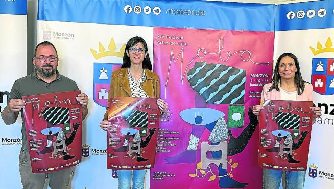 Toño Monzón, Nuria Moreno y Elena Franco presentaron la nueva edición del festival.