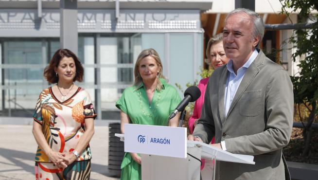 El Partido Popular de Aragón ha presentado a sus candidatos por las tres provincias al Congreso y el Senado.