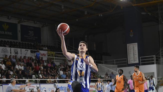 Guillermo Bastante, con el Ponferrada.