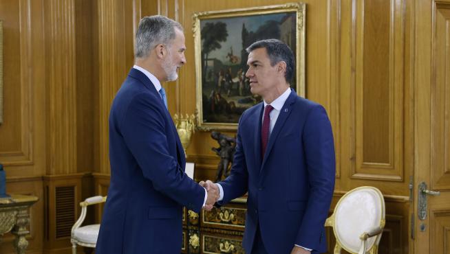 El Rey ha recibido a Pedro Sánchez