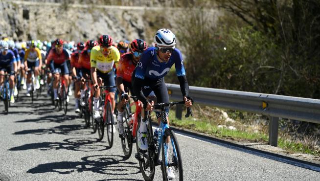 Jorge Arcas afronta la Vuelta a España como uno de los apoyos fundamentales de Enric Mas.