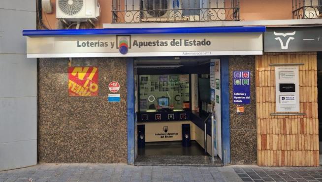 Administración de Lotería nº 1 de Huesca.