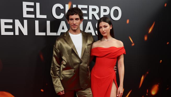 Quim Gutiérrez y Úrsula Corberó, en la presentación de la serie.