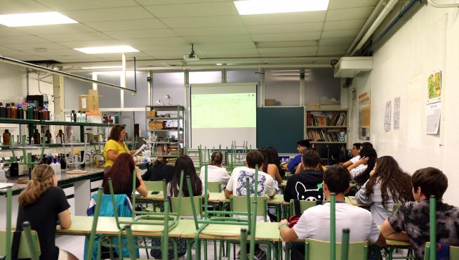 Fotografía del inicio de curso, este miércoles, en el CPIFP Pirámide.
