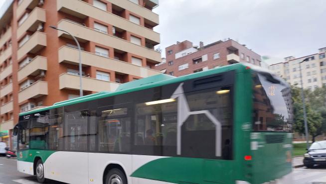 Autobús urbano de Huesca.