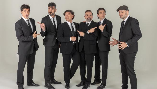 Carlos Valledor, Juan Luis García, Augusto González, Fermín Polo, Carlos Marco y Satur Rodríguez.