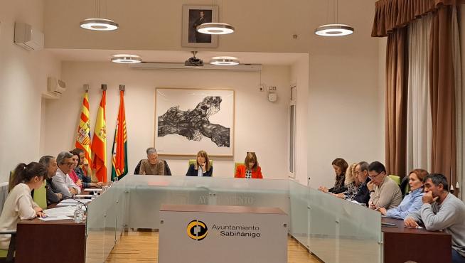 Pleno municipal de Sabiñánigo del 26 de octubre.