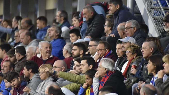 Aficionados del Albacete han disfrutado del partido.