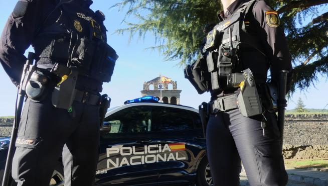 Imagen de la Policía Nacional de Jaca.