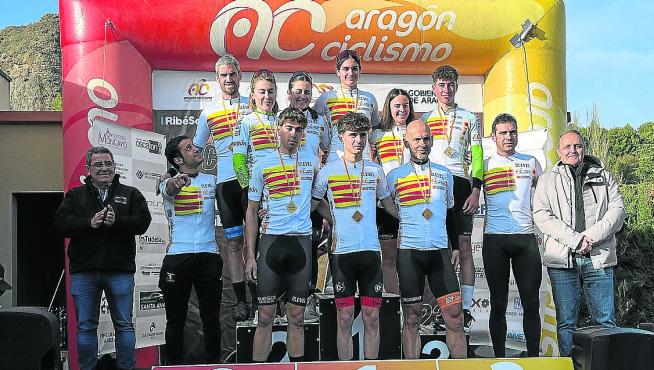 La prueba de Los Fayos coronó a los nuevos campeones de Aragón en las distintas categorías.