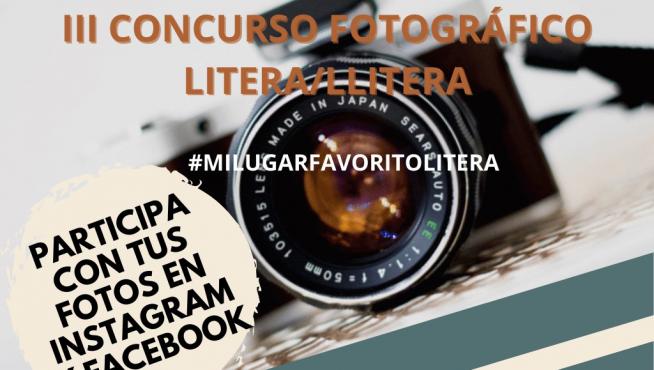 Cartel del III Concurso de Fotografía de La Litera