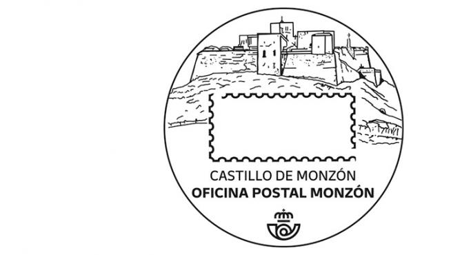 Matasellos del Castillo de Monzón.