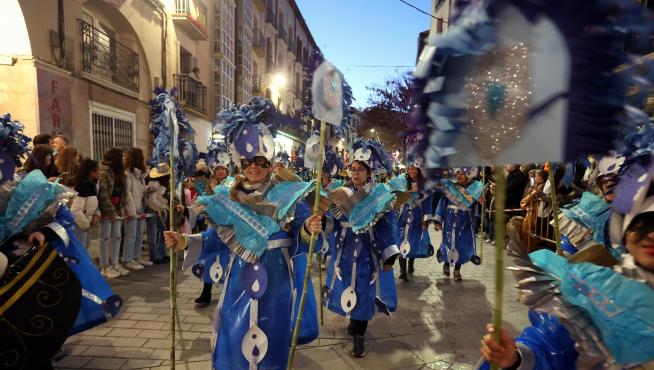 Foto del desfile de Carnaval del año pasado en Huesca.