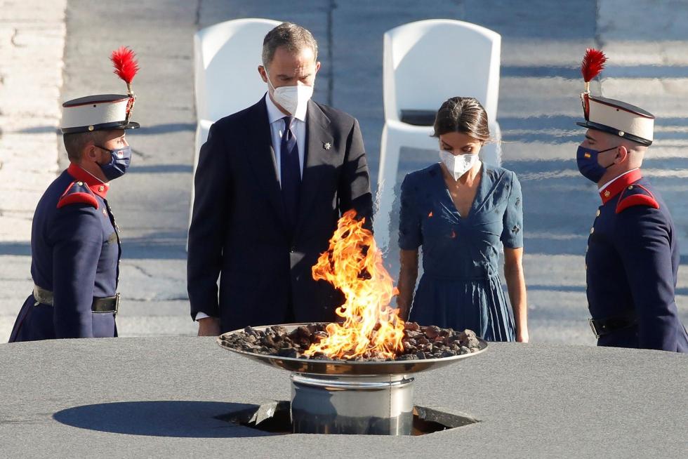 acto de Estado cargado de emoción que ha combinado el homenaje a las víctimas de la covid