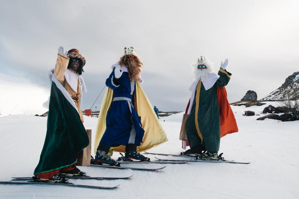 Los Reyes Magos visitan la provincia de Huesca