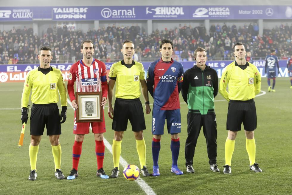 El Huesca recibe al Atlético de Madrid en el Alcoraz