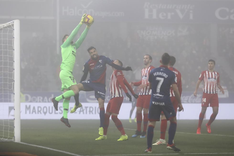 El Huesca recibe al Atlético de Madrid en el Alcoraz