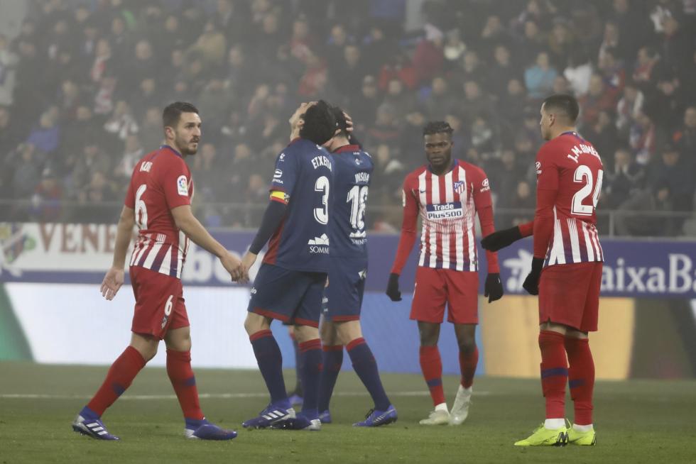 El Huesca recibe al Atlético de Madrid en el Alcoraz