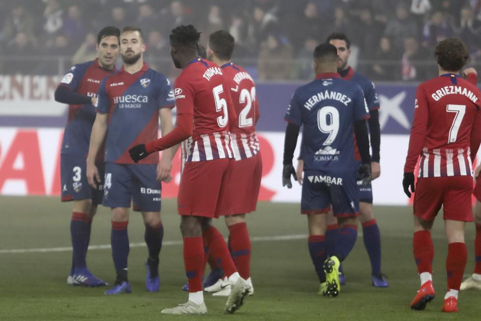 El Huesca recibe al Atlético de Madrid en el Alcoraz
