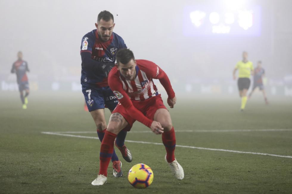 El Huesca recibe al Atlético de Madrid en el Alcoraz