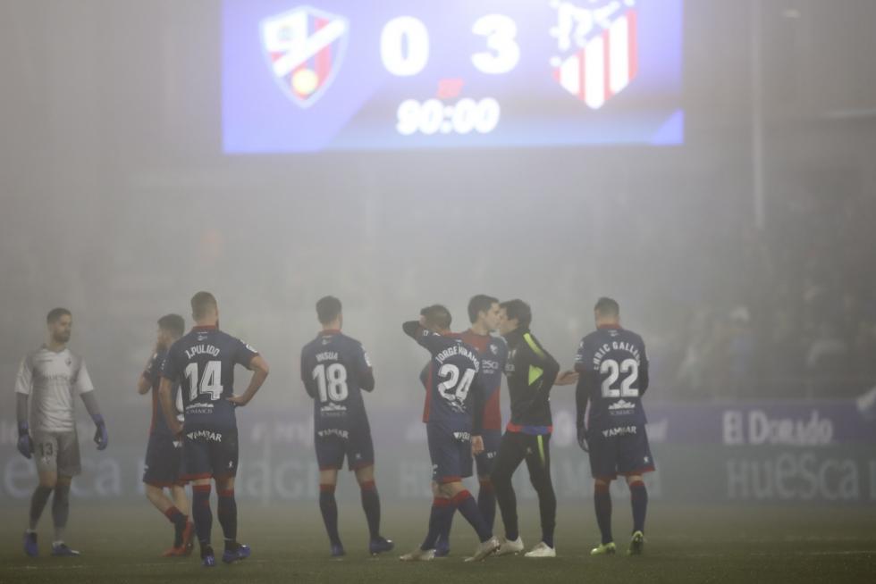 El Huesca recibe al Atlético de Madrid en el Alcoraz