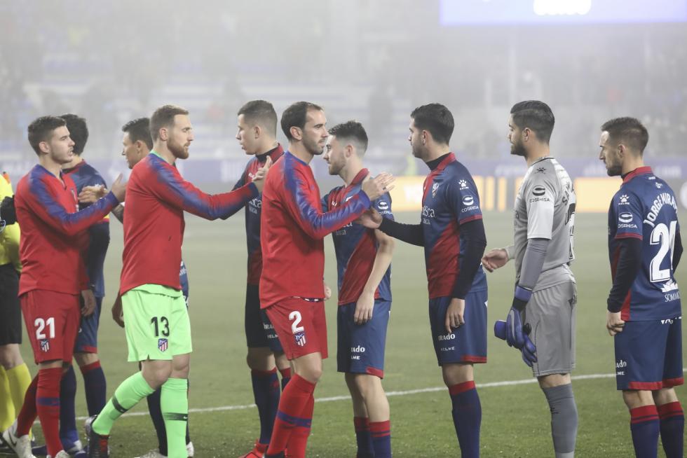 El Huesca recibe al Atlético de Madrid en el Alcoraz