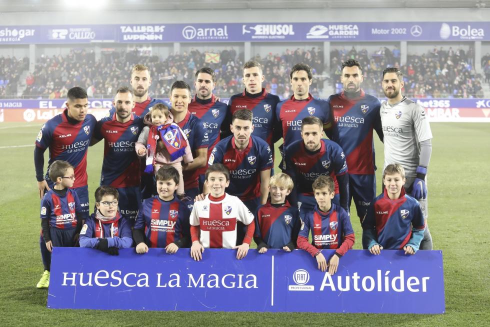 El Huesca recibe al Atlético de Madrid en el Alcoraz