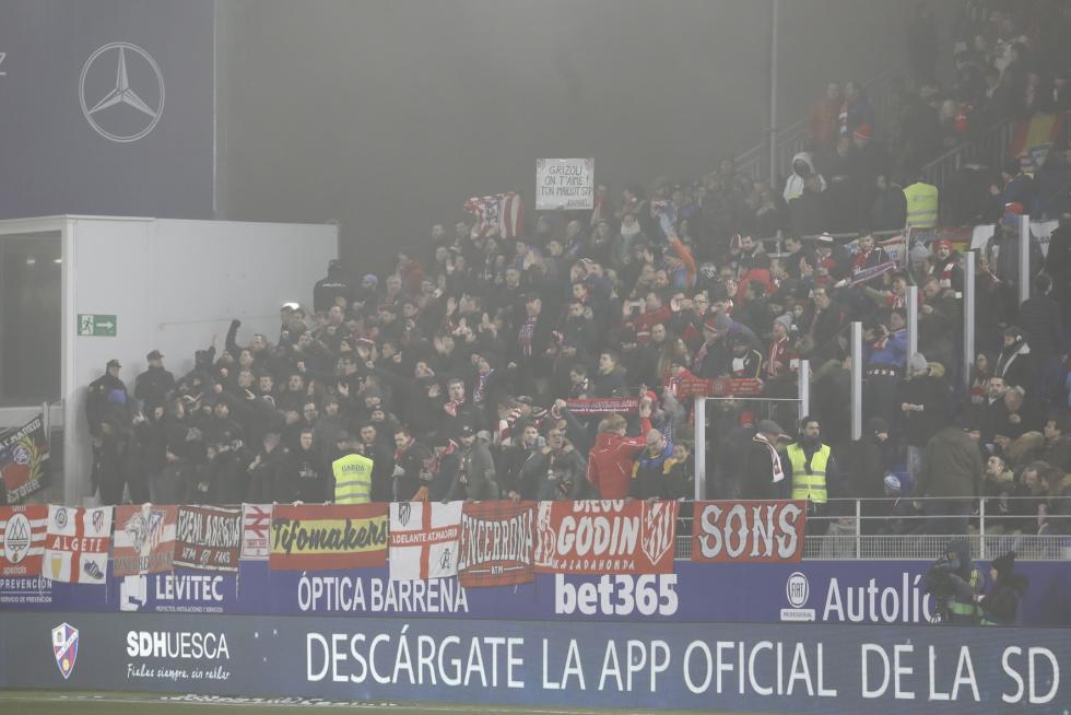 El Huesca recibe al Atlético de Madrid en el Alcoraz
