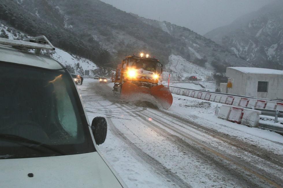 Temporal de nieve en la provincia de Huesca