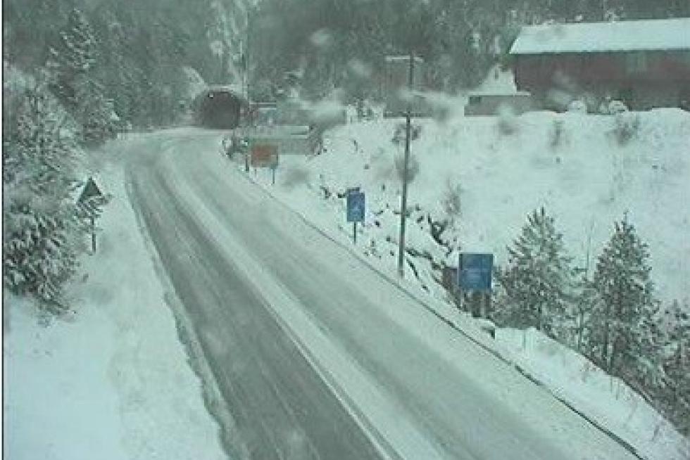 Temporal de nieve en la provincia de Huesca