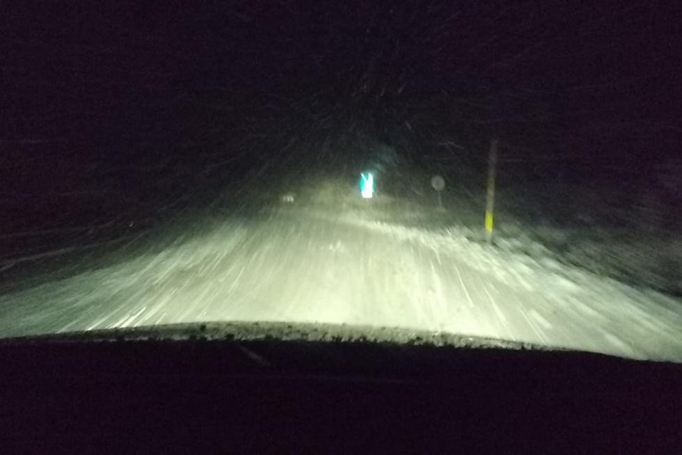 Temporal de nieve en la provincia de Huesca
