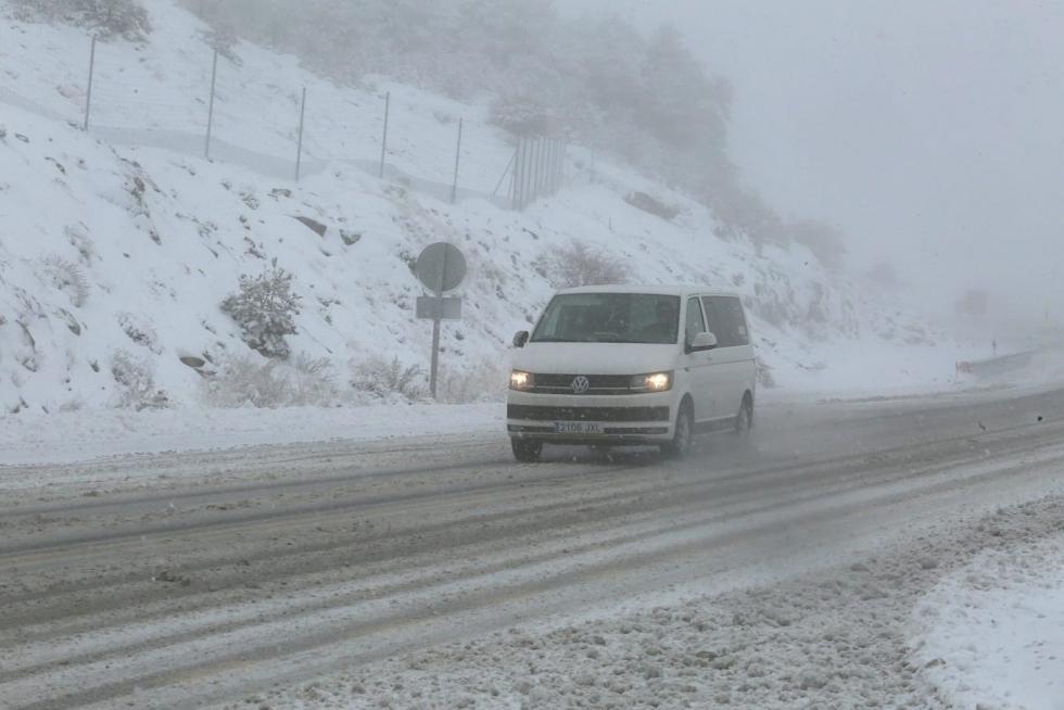 Temporal de nieve en la provincia de Huesca