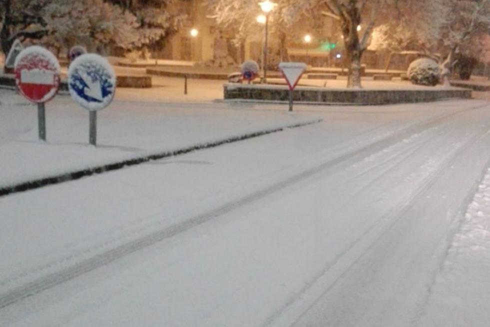 Temporal de nieve en la provincia de Huesca