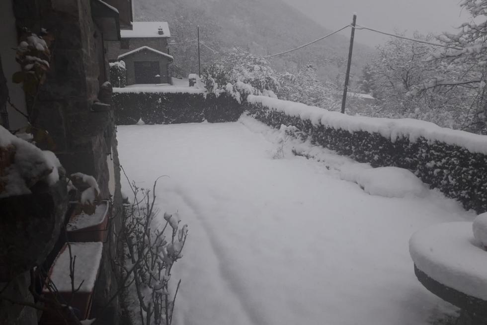 Temporal de nieve en la provincia de Huesca